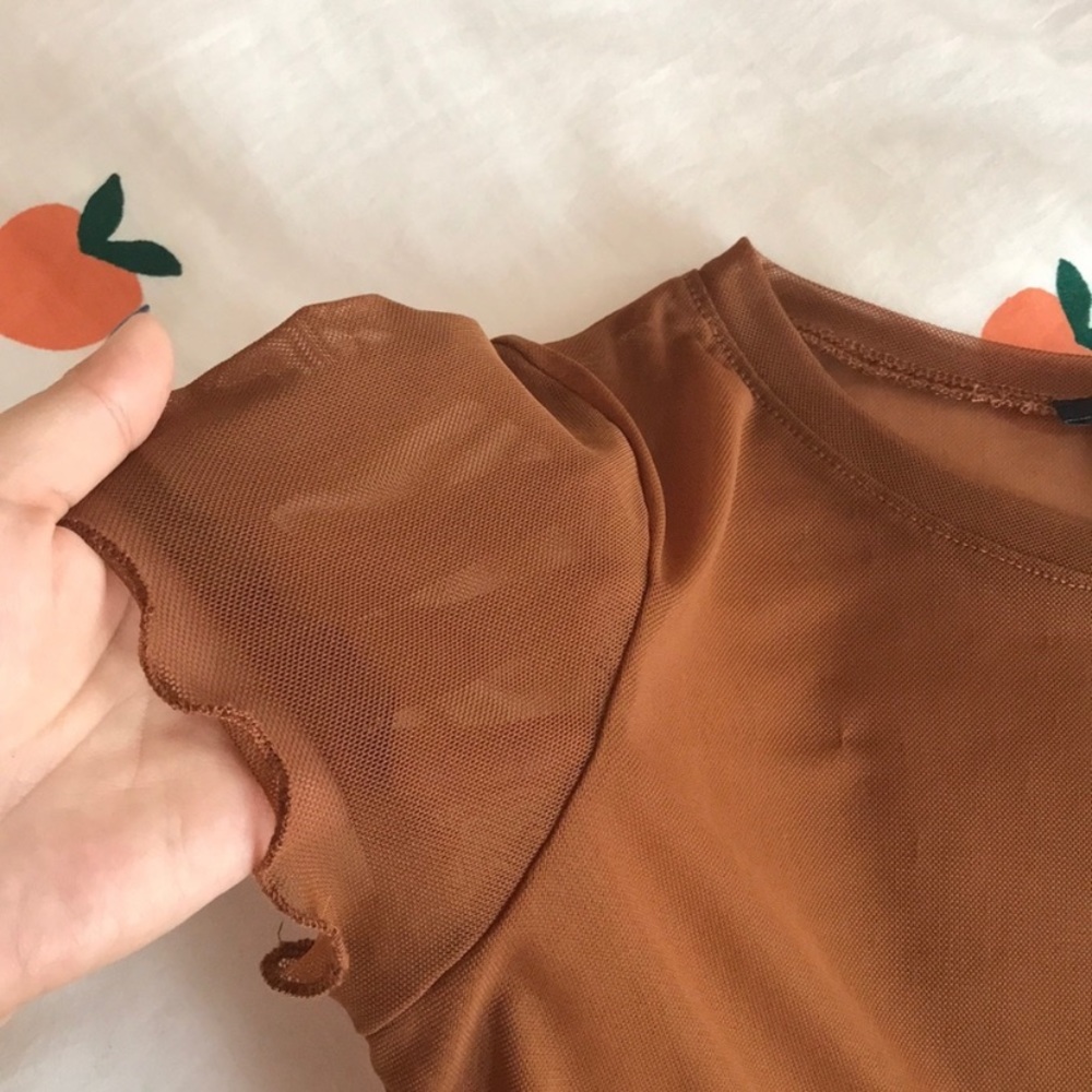 Copper mesh shirt!